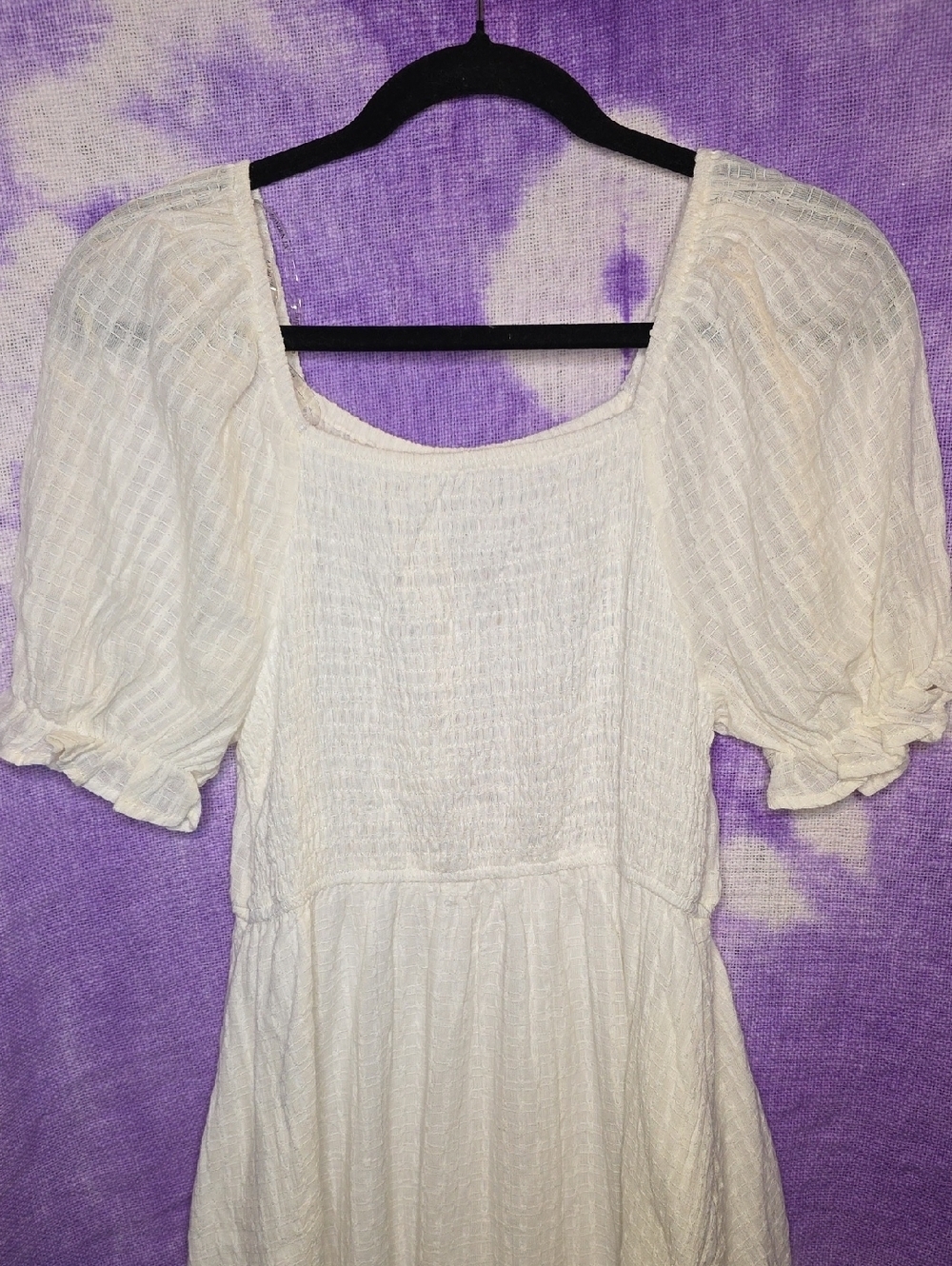 Hayden Lined Maxi Dress White Small Pockets - Picture 3 of 9